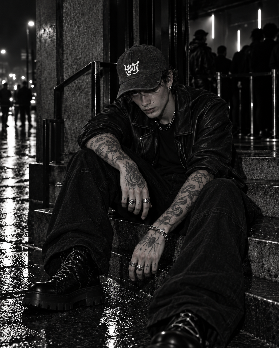 KNOT - Denim Cap